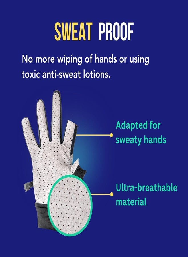 ONISSI Pro Gaming Gloves for Sweaty Hands | Sim Racing Gloves | Gamer Grip for PS4/ PS5/Xbox/PC/VR/Mobile/Sim Racer - Image 4